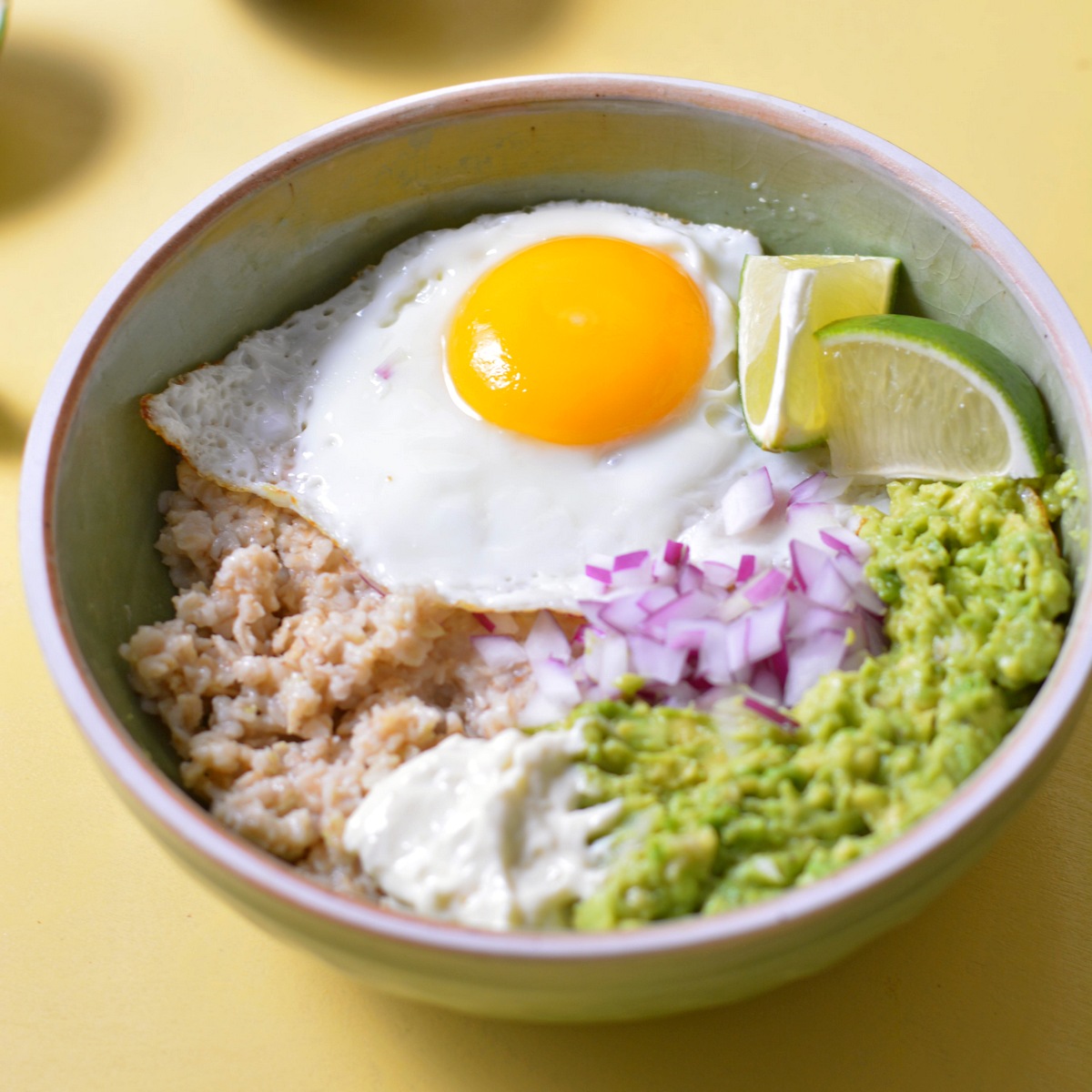 Savory Avocado Oatmeal With Egg - Avocado Foodie